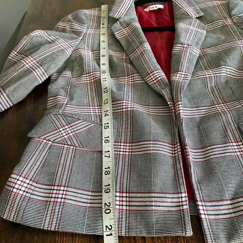 plaid bar 111 blazer  - Picture 7 of 14